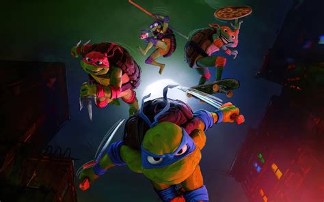 ninja turtles mutant mayhem wallpaper